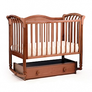 Детская кровать Лель БИ 10.2 Азалия маятник поперечный, светлый орех (Лель, LIEL-БИ 10.2_светлый орех)